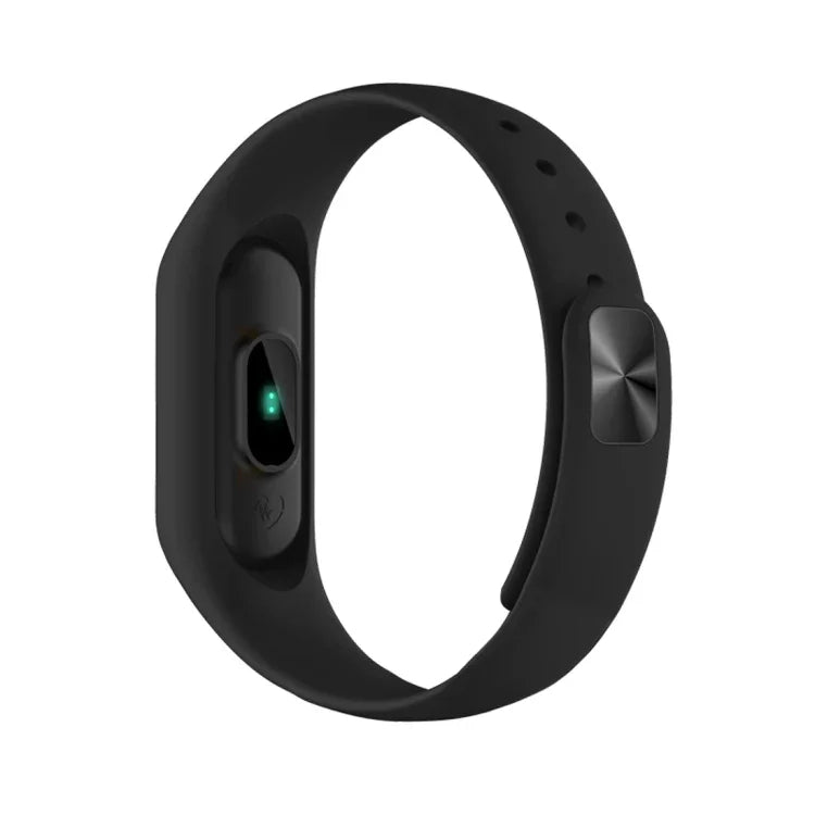 TLW25 0,42 Zoll OLED-Display Bluetooth-Smart-Armband, IP66 wasserdicht, unterstützt Herzfrequenzmessung / Schrittzähler / Anruferinnerung / Schlafüberwachung / Bewegungserinnerung / Alarm / Fernauslöser, kompatibel mit Android- und iOS-Telefonen