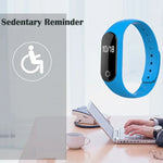 TLW25 0,42 Zoll OLED-Display Bluetooth-Smart-Armband, IP66 wasserdicht, unterstützt Herzfrequenzmessung / Schrittzähler / Anruferinnerung / Schlafüberwachung / Bewegungserinnerung / Alarm / Fernauslöser, kompatibel mit Android- und iOS-Telefonen