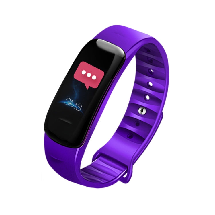 DOMIN0 C1S Smart-Armband mit 0,96 Zoll IPS-Farbdisplay, IP67 wasserdicht, unterstützt Anruferinnerung, Herzfrequenzmessung, Blutdruckmessung, Schlafüberwachung, Bewegungserinnerung und Fernbedienung.