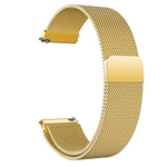 Milanis Magnetisches Edelstahl-Mesh-Armband für Galaxy Watch Active 20 mm