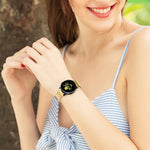 Milanis Magnetisches Edelstahl-Mesh-Armband für Galaxy Watch Active 20 mm