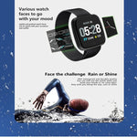 DTNO.1 G12 Smart-Armband mit 1,3-Zoll-OLED-Farbdisplay, IP67 wasserdicht, Nylonarmband, unterstützt Anruferinnerung, Herzfrequenzmessung, Bewegungserinnerung und Multisport-Modus.