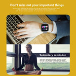 DTNO.1 G12 Smart-Armband mit 1,3-Zoll-OLED-Farbdisplay, IP67 wasserdicht, Nylonarmband, unterstützt Anruferinnerung, Herzfrequenzmessung, Bewegungserinnerung und Multisport-Modus.