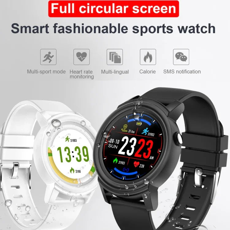 DK02 Smart-Armband mit 1,3 Zoll IPS-Farbdisplay, IP67 wasserdicht, unterstützt Anruferinnerung, Herzfrequenzmessung, Schlafüberwachung und Bewegungserinnerung