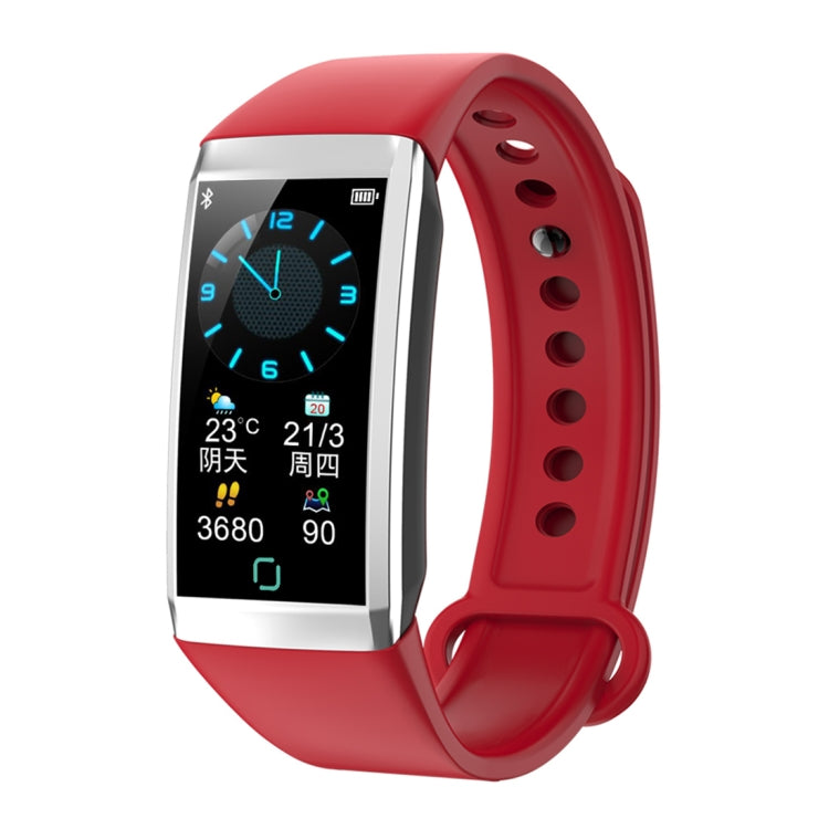 TD19 Smart-Armband mit 1,14 Zoll IPS-Bildschirm, IP67 wasserdicht, unterstützt Anruferinnerung, Herzfrequenzmessung, Blutdruckmessung, Schlafüberwachung und Fernauslöser für die Kamera.