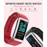 TD19 Smart-Armband mit 1,14 Zoll IPS-Bildschirm, IP67 wasserdicht, unterstützt Anruferinnerung, Herzfrequenzmessung, Blutdruckmessung, Schlafüberwachung und Fernauslöser für die Kamera.