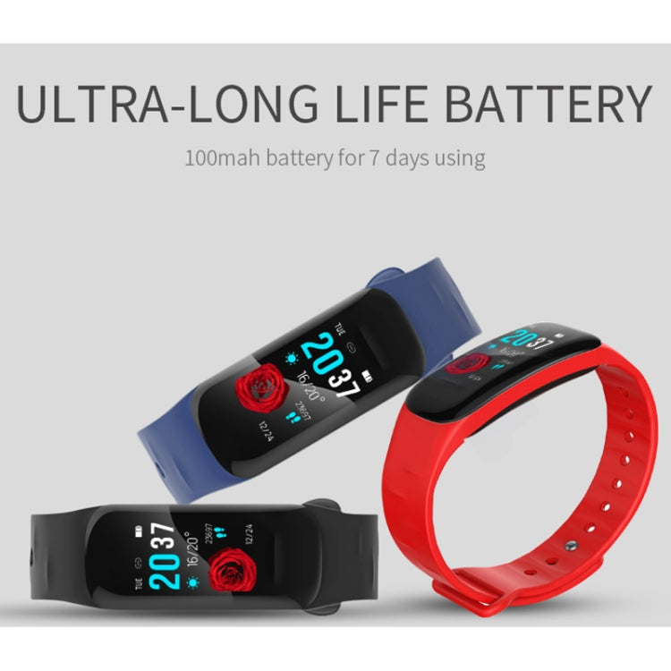 H29 Smart-Armband mit 1,14 Zoll IPS-Farbdisplay, IP67 wasserdicht, unterstützt Schrittzählung, Anruferinnerung, Herzfrequenzmessung und Schlafüberwachung