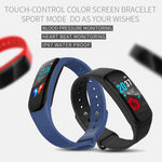 H29 Smart-Armband mit 1,14 Zoll IPS-Farbdisplay, IP67 wasserdicht, unterstützt Schrittzählung, Anruferinnerung, Herzfrequenzmessung und Schlafüberwachung