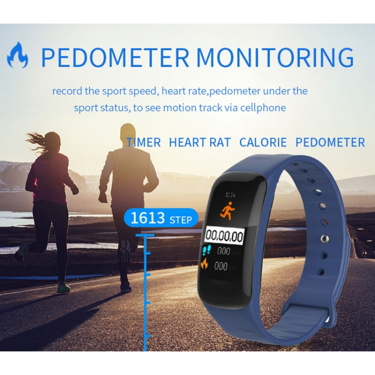 H29 Smart-Armband mit 1,14 Zoll IPS-Farbdisplay, IP67 wasserdicht, unterstützt Schrittzählung, Anruferinnerung, Herzfrequenzmessung und Schlafüberwachung