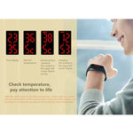V8 Smart-Temperaturüberwachungsarmband, Temperaturmessbereich: 30–45 Grad Celsius