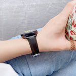 Universelles, doppelseitiges Lederarmband (20 mm) für Samsung Galaxy Watch 20 mm Smartwatch