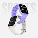 DM60 1,83 Zoll wasserdichte Smartwatch, unterstützt Körpertemperatur-, Herzfrequenz-, Blutsauerstoff- und Blutdruckmessung