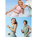 DM60 1,83 Zoll wasserdichte Smartwatch, unterstützt Körpertemperatur-, Herzfrequenz-, Blutsauerstoff- und Blutdruckmessung