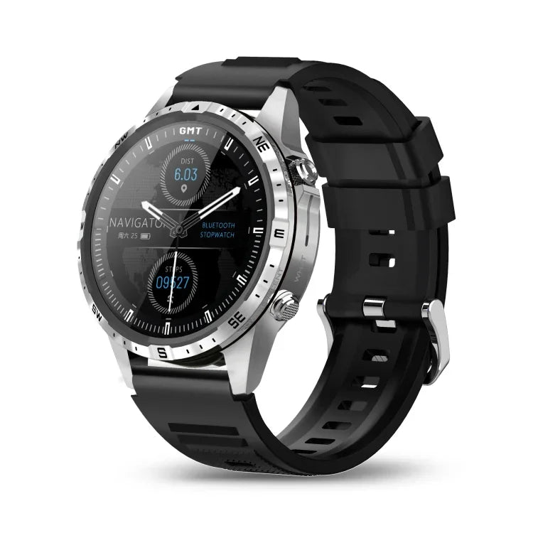HAMTOD GT45 1,6 Zoll wasserdichte Smartwatch, unterstützt Bluetooth-Anrufe / Herzfrequenz- / Blutsauerstoffmessung