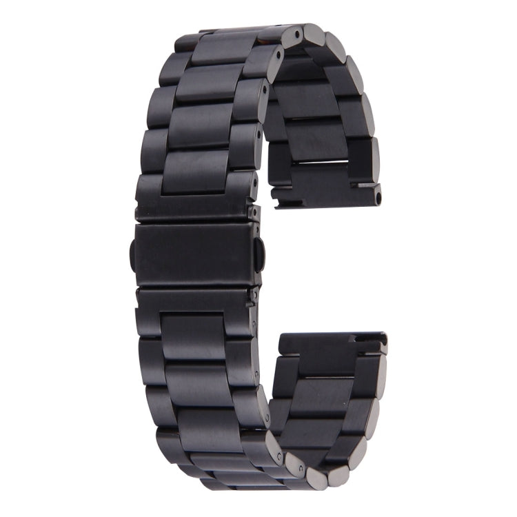 Armband aus Edelstahl mit Schmetterlingsschließe und 3 Perlen für Samsung Gear S2 Classic Smartwatch
