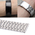 Armband aus Edelstahl mit Schmetterlingsschließe und 3 Perlen für Samsung Gear S2 Classic Smartwatch