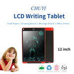 Tragbares 12-Zoll-LCD-Schreibtablett Zeichnung Graffiti Elektronisches Handschrift-Pad Nachrichten Grafikboard Entwurfspapier mit Schreibstift, 12 Zoll Blau, 12 Zoll Rot, 12 Zoll Weiß, 12 Zoll Schwarz, 12 Zoll Grün