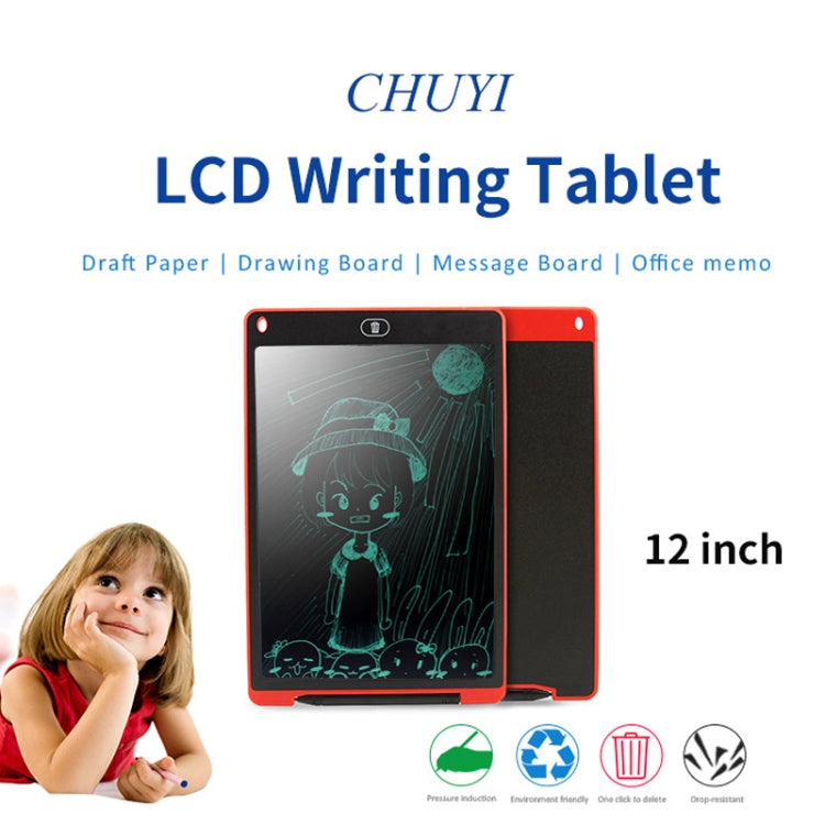 Tragbares 12-Zoll-LCD-Schreibtablett Zeichnung Graffiti Elektronisches Handschrift-Pad Nachrichten Grafikboard Entwurfspapier mit Schreibstift, 12 Zoll Blau, 12 Zoll Rot, 12 Zoll Weiß, 12 Zoll Schwarz, 12 Zoll Grün