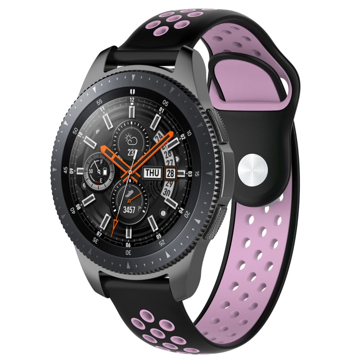 Zweifarbiges Uhrenarmband für Galaxy Watch 46 mm, für Galaxy Watch 46 mm