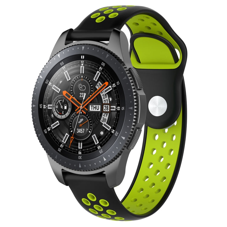 Zweifarbiges Uhrenarmband für Galaxy Watch 46 mm, für Galaxy Watch 46 mm