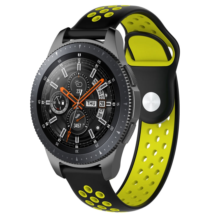 Zweifarbiges Uhrenarmband für Galaxy Watch 46 mm, für Galaxy Watch 46 mm
