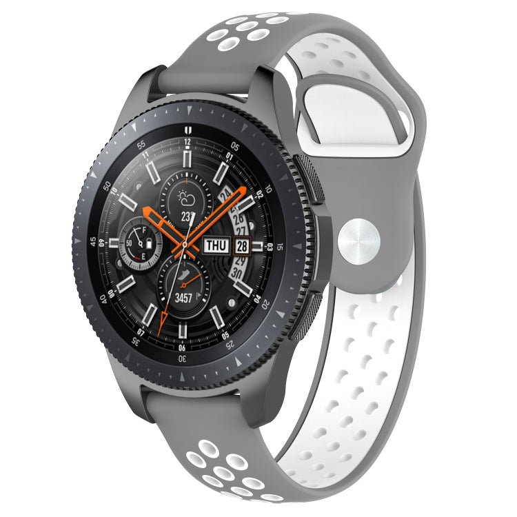 Zweifarbiges Uhrenarmband für Galaxy Watch 46 mm, für Galaxy Watch 46 mm