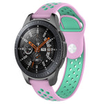 Zweifarbiges Uhrenarmband für Galaxy Watch 46 mm, für Galaxy Watch 46 mm