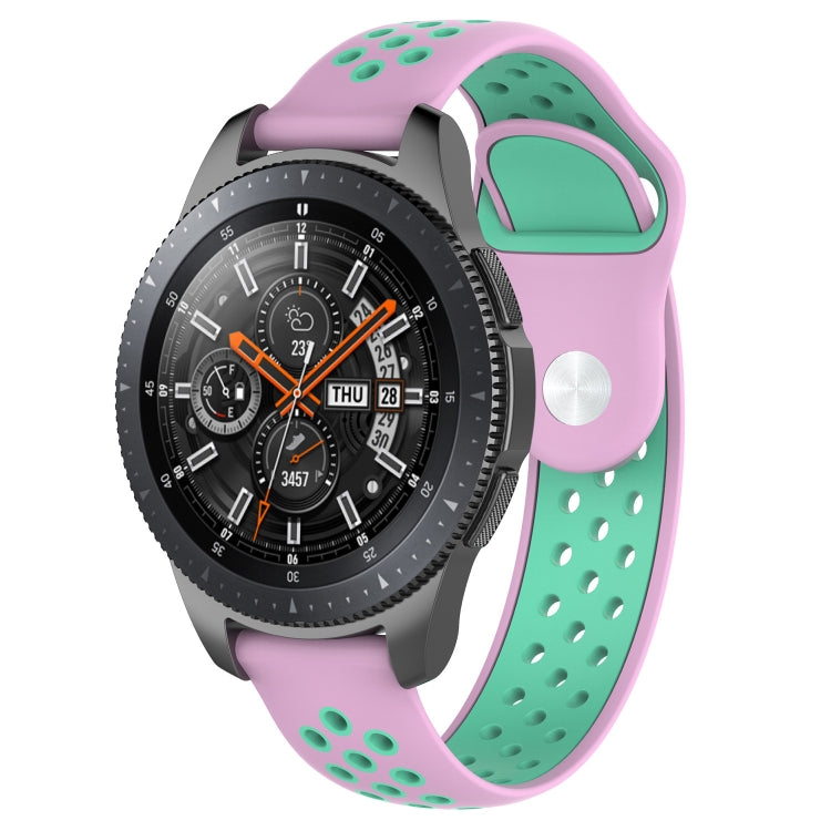 Zweifarbiges Uhrenarmband für Galaxy Watch 46 mm, für Galaxy Watch 46 mm
