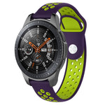 Zweifarbiges Uhrenarmband für Galaxy Watch 46 mm, für Galaxy Watch 46 mm