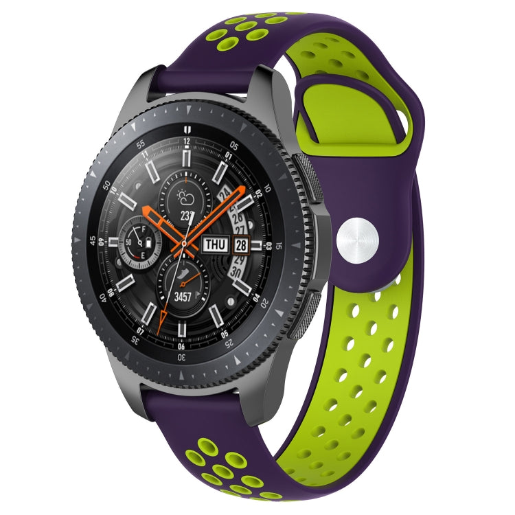 Zweifarbiges Uhrenarmband für Galaxy Watch 46 mm, für Galaxy Watch 46 mm