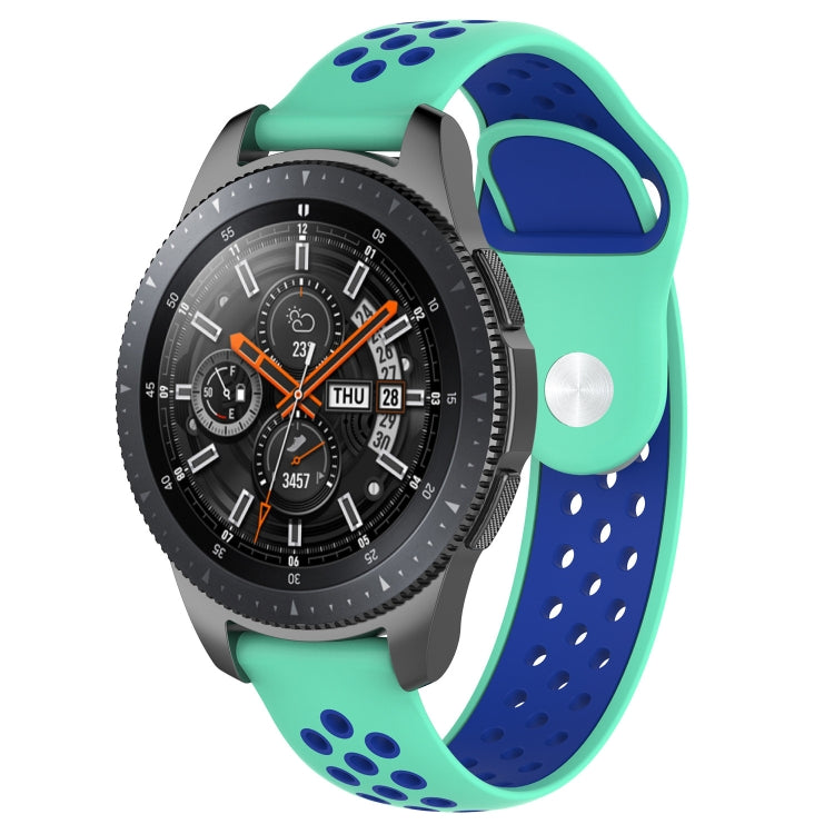 Zweifarbiges Uhrenarmband für Galaxy Watch 46 mm, für Galaxy Watch 46 mm