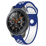 Zweifarbiges Uhrenarmband für Galaxy Watch 46 mm, für Galaxy Watch 46 mm