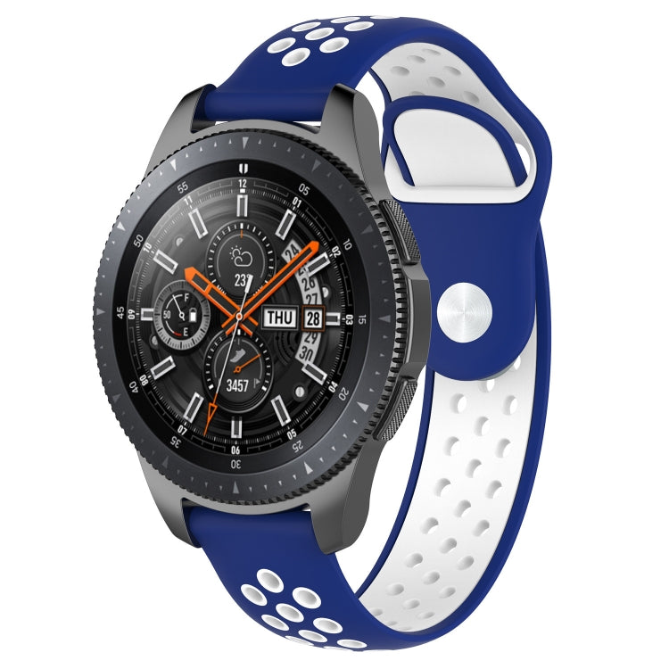 Zweifarbiges Uhrenarmband für Galaxy Watch 46 mm, für Galaxy Watch 46 mm