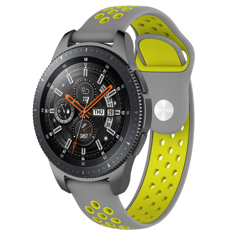 Zweifarbiges Uhrenarmband für Galaxy Watch 46 mm, für Galaxy Watch 46 mm