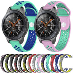 Zweifarbiges Uhrenarmband für Galaxy Watch 46 mm, für Galaxy Watch 46 mm