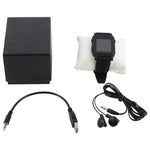 Q998 16GB MP4 E-Book-Smartwatch mit Datenschutzfunktion, unterstützt Zeitanzeige / Musik- und Videowiedergabe / Bildbetrachtung / Stoppuhr, Q998 (Schwarz), Q998 (Weiß)