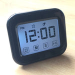 Küchen-Timer, digitaler Wecker, großes LCD-Touchscreen-Display mit Nachtlicht zum Kochen und Backen