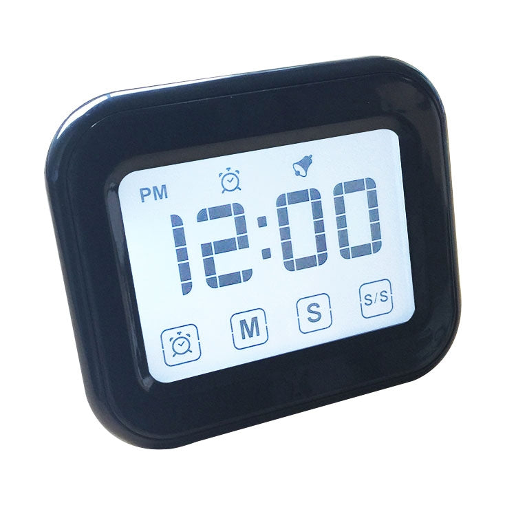 Küchen-Timer, digitaler Wecker, großes LCD-Touchscreen-Display mit Nachtlicht zum Kochen und Backen