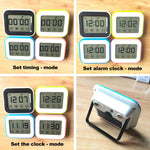 Küchen-Timer, digitaler Wecker, großes LCD-Touchscreen-Display mit Nachtlicht zum Kochen und Backen