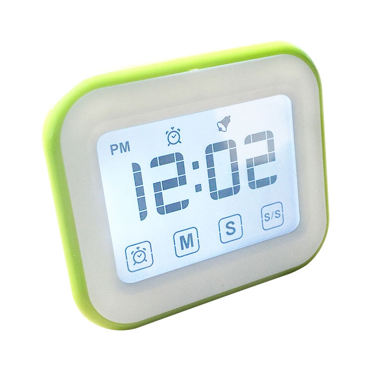 Küchen-Timer, digitaler Wecker, großes LCD-Touchscreen-Display mit Nachtlicht zum Kochen und Backen