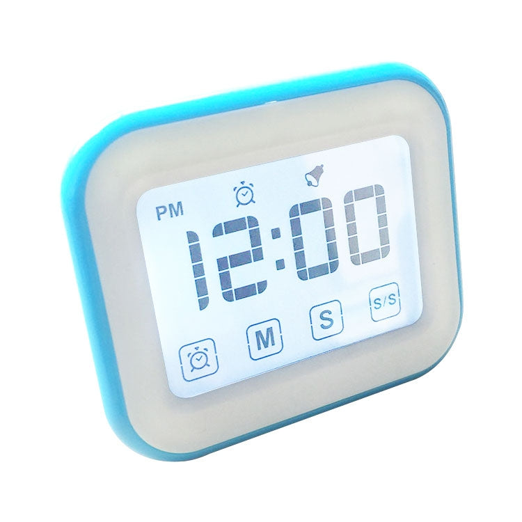 Küchen-Timer, digitaler Wecker, großes LCD-Touchscreen-Display mit Nachtlicht zum Kochen und Backen