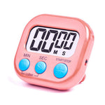 Digital Kitchen Timer Electronic Alarm Magnetic Backing with LCD Display for Cooking Baking Sports Games Office, HX103-2, 118
