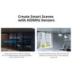 5V USB Sonoff eWelink Gateway Wifi zu 433 Wireless RF Signal Fernbedienung (Weiß)