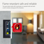 NEO NAS-SC03W Kabelloser WiFi EU Smart Lichtsteuerungsschalter 3-fach, 3-fach