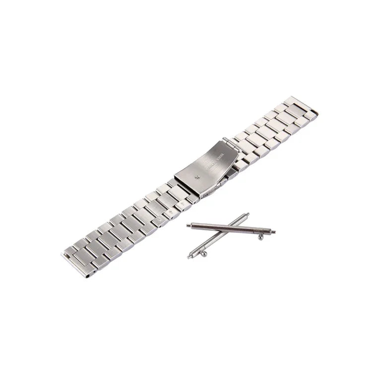 Armband aus Edelstahl mit Schmetterlingsschließe und 3 Perlen für Samsung Gear S3 Classic Smartwatch
