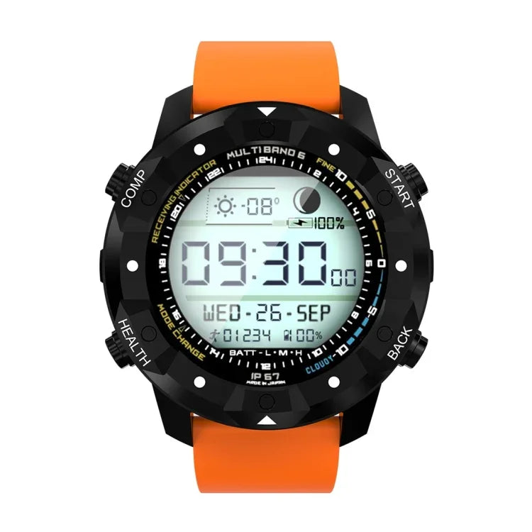 S3 1,39 Zoll OLED-Display Bluetooth-Smartwatch, IP67 wasserdicht, unterstützt Kompass / Herzfrequenzmesser / SIM-Karte / GPS-Navigation, kompatibel mit Android- und iOS-Telefonen
