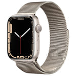 Magnetisches Edelstahl-Armband im Milanaise-Stil für Apple Watch Series 10 (42 mm), 9, 8 und 7 (41 mm), SE 3, SE 2, 6, SE, 5 und 4 (40 mm) sowie 3, 2 und 1 (38 mm) und weitere Modelle.