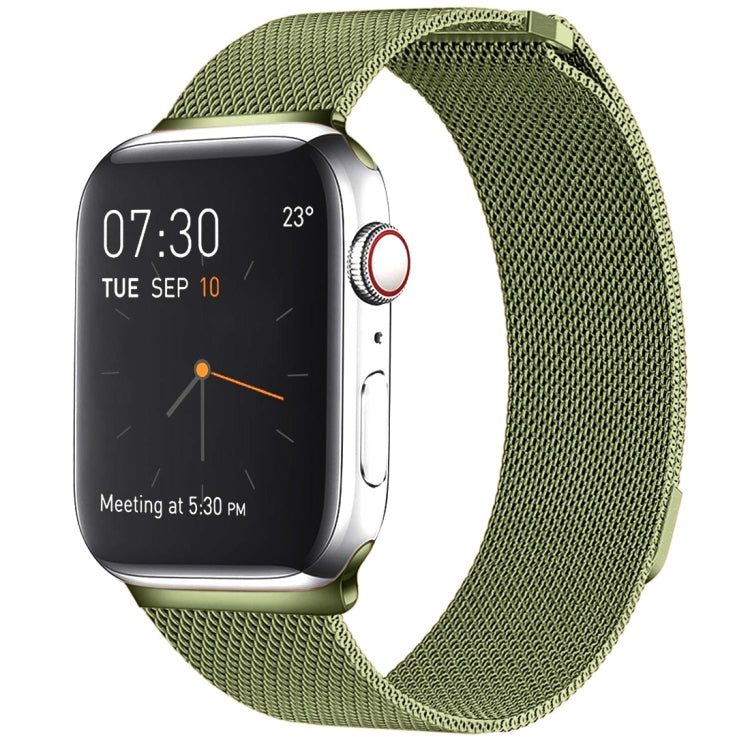 Magnetisches Edelstahl-Armband im Milanaise-Stil für Apple Watch Series 10 (42 mm), 9, 8 und 7 (41 mm), SE 3, SE 2, 6, SE, 5 und 4 (40 mm) sowie 3, 2 und 1 (38 mm) und weitere Modelle.