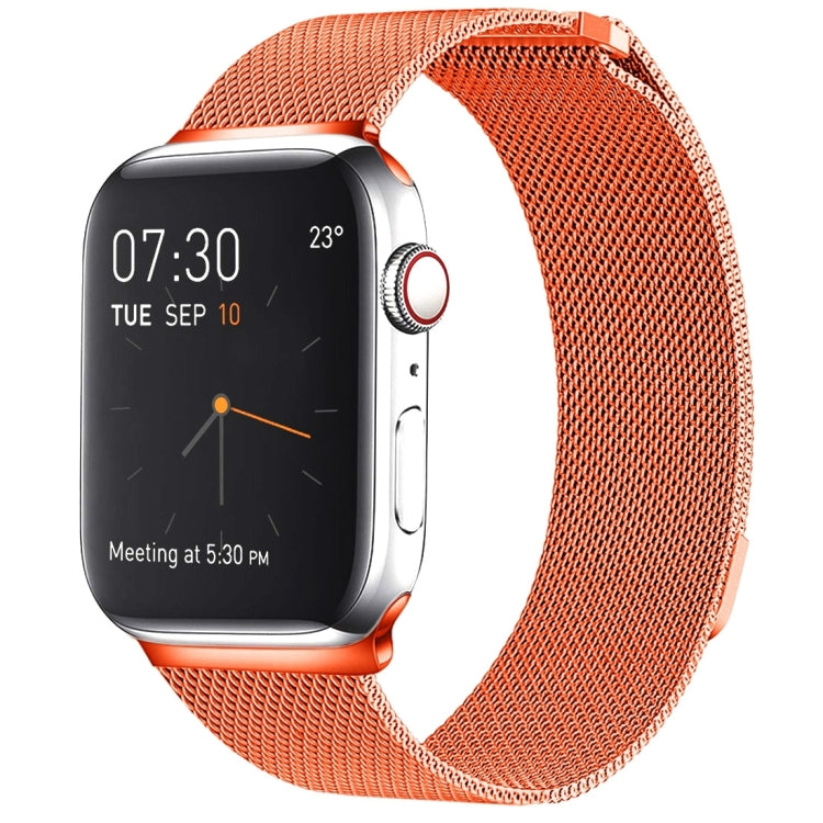 Magnetisches Edelstahl-Armband im Milanaise-Stil für Apple Watch Series 10 (42 mm), 9, 8 und 7 (41 mm), SE 3, SE 2, 6, SE, 5 und 4 (40 mm) sowie 3, 2 und 1 (38 mm) und weitere Modelle.