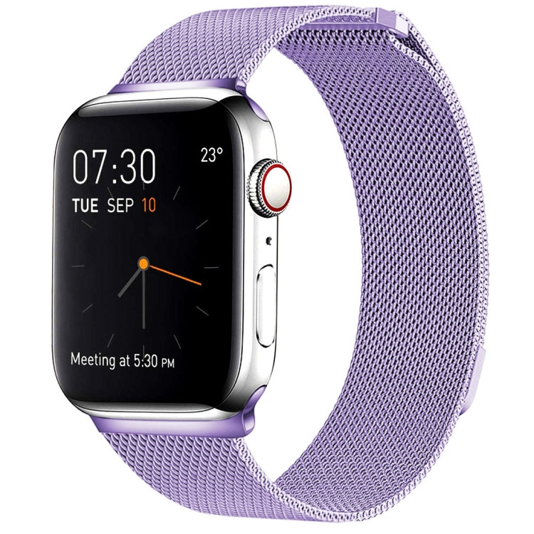Magnetisches Edelstahl-Armband im Milanaise-Stil für Apple Watch Series 10 (42 mm), 9, 8 und 7 (41 mm), SE 3, SE 2, 6, SE, 5 und 4 (40 mm) sowie 3, 2 und 1 (38 mm) und weitere Modelle.